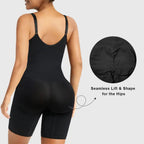 Women's Zip-Up Shaping Bodysuit Tummy Control Ultra-Stretch Comfort Fit